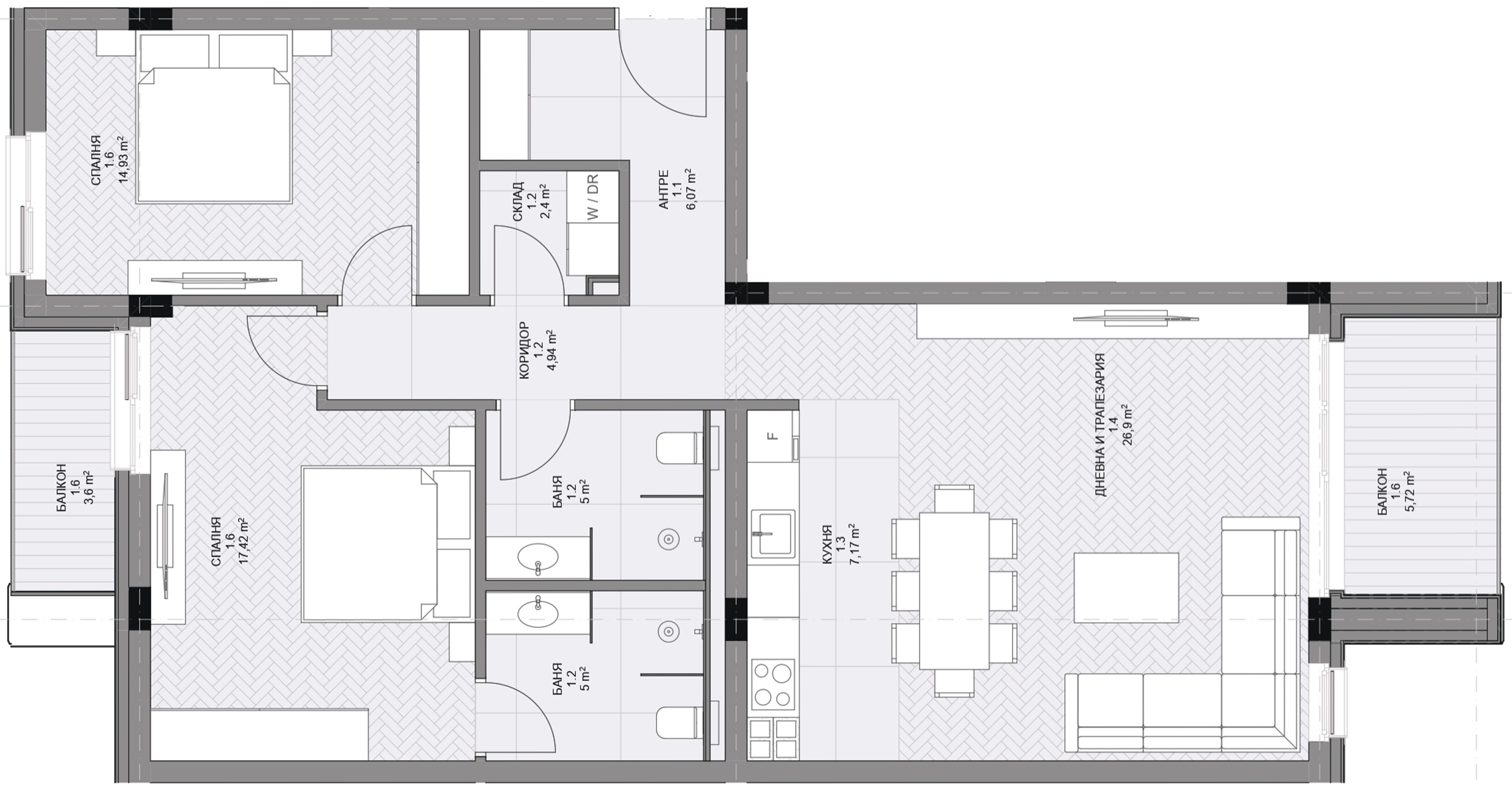 Apartment Б05